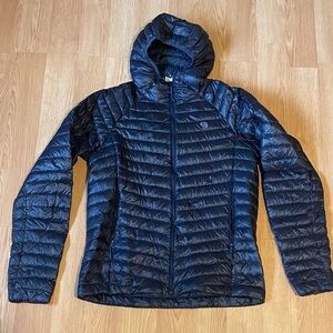 Mountain Hardwear Ghost Whisperer II Down Hoody Puffer Jacket - Blue Slate